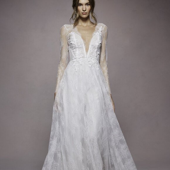 Angela Wedding Dress by Marchesa Notte - Boutique Sample - Picture 1 of 7